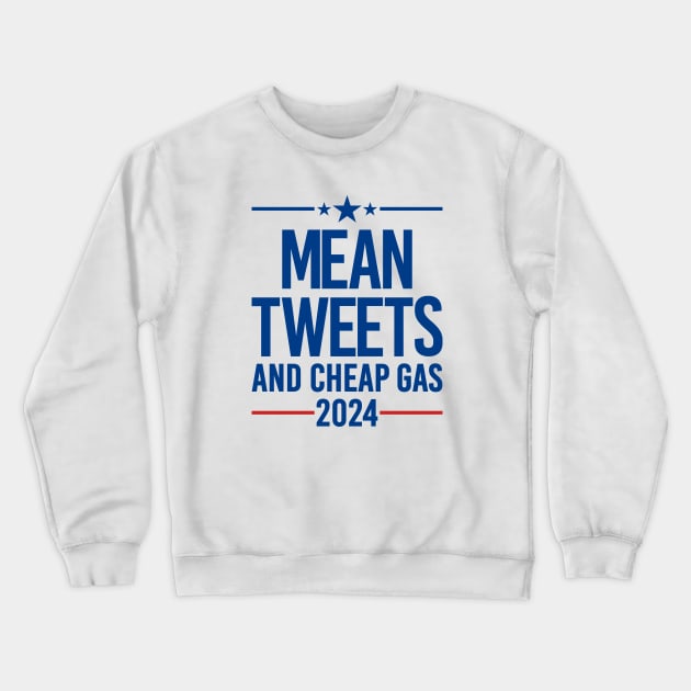 Mean Tweets 24 Crewneck Sweatshirt by Riel